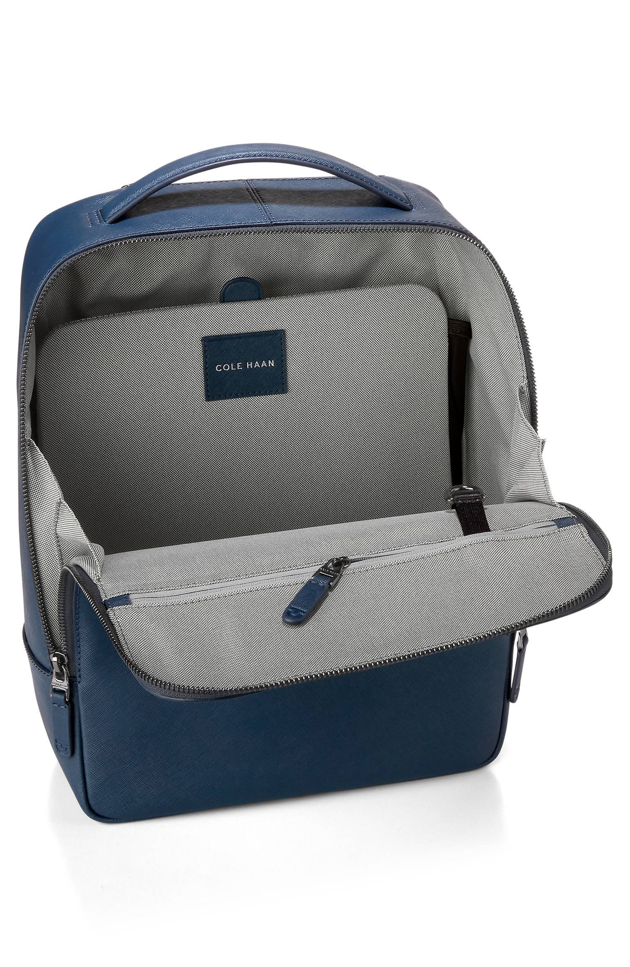 Cole Haan Sloane Saffiano Leather Backpack, Alternate, color, 