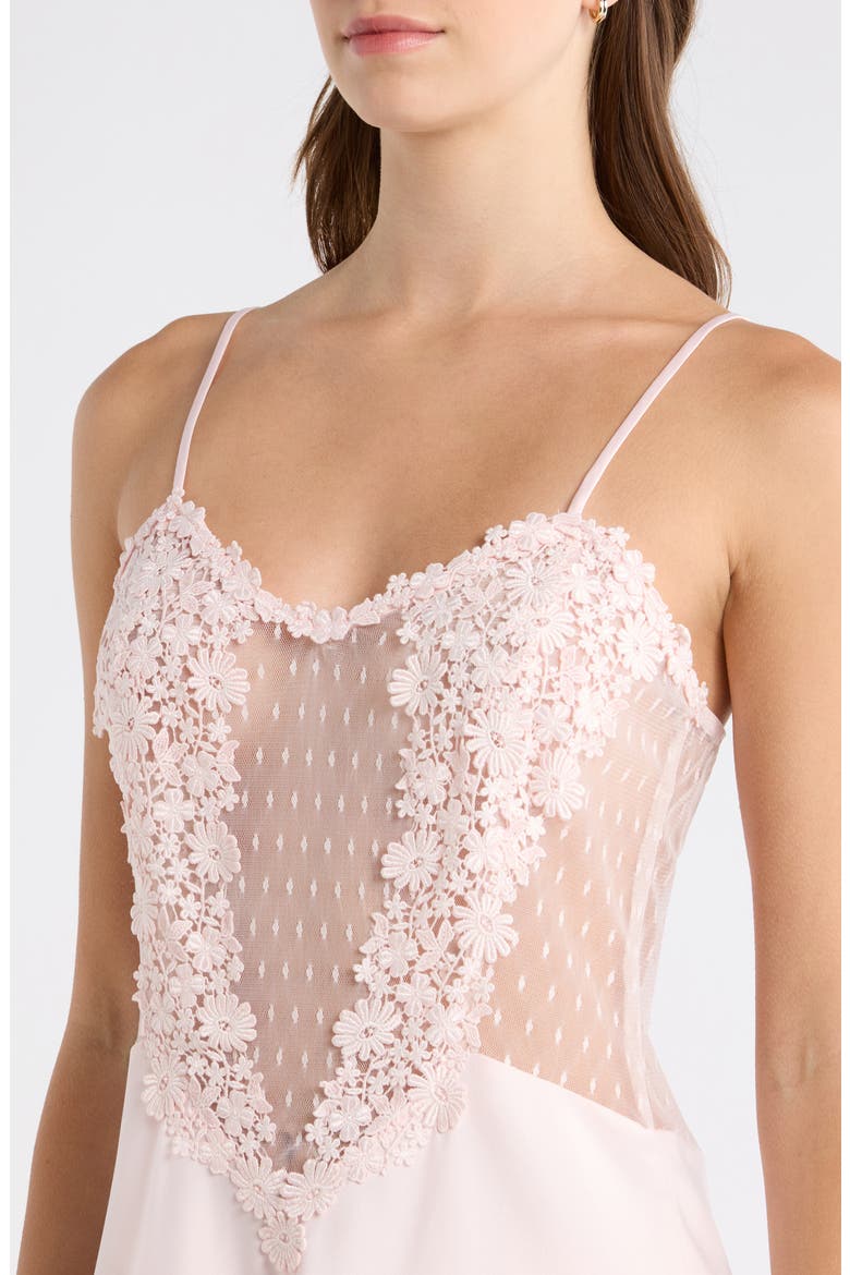 Showstopper Chemise, Alternate, color, MISTY PINK