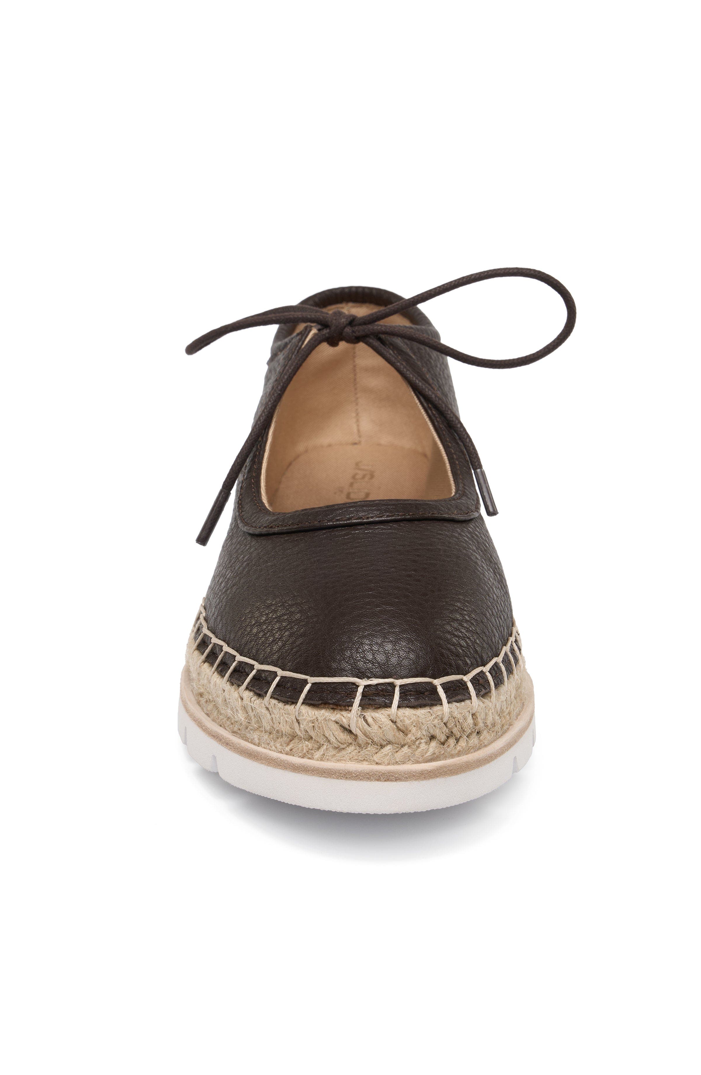 Billie Leather Oxford-Sneaker, Alternate, color, Dk-Brown