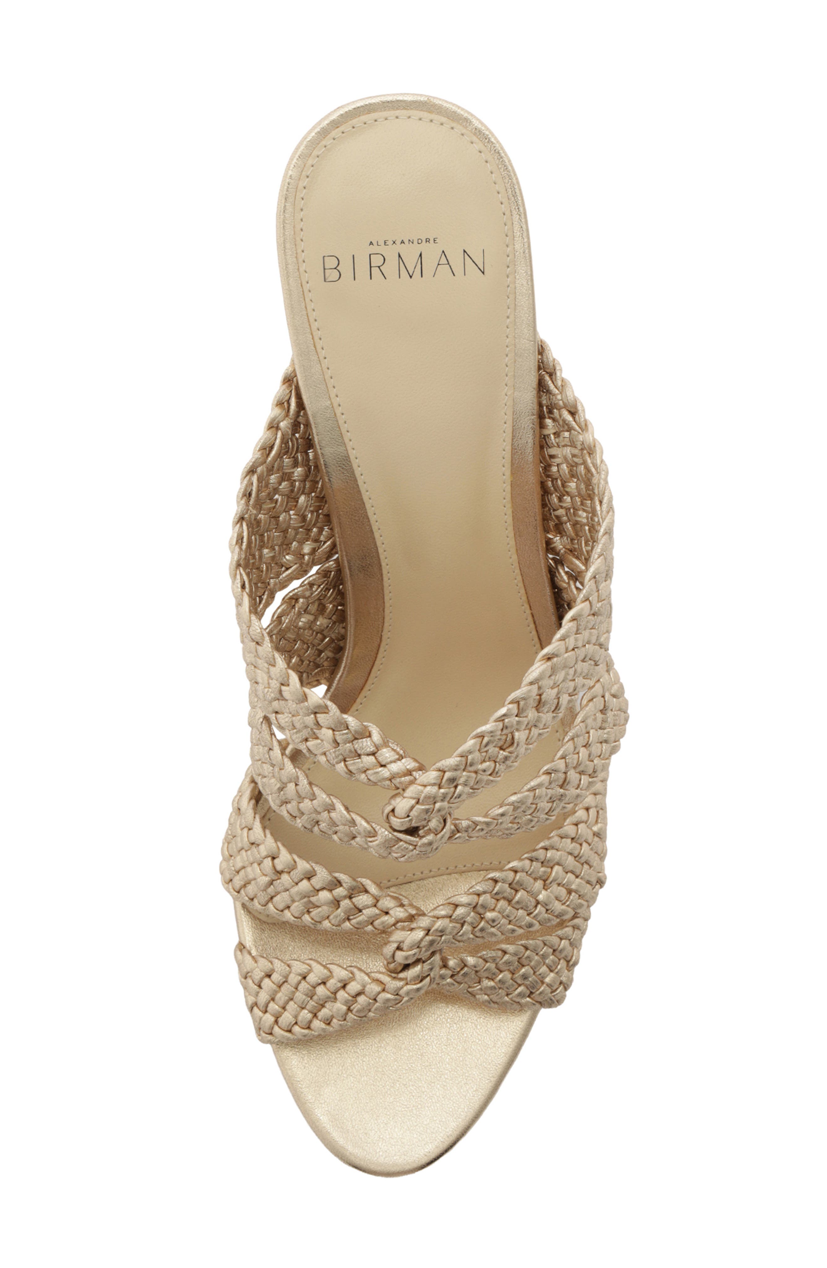 Sabrina Mule Sandal, Alternate, color, GOLDEN