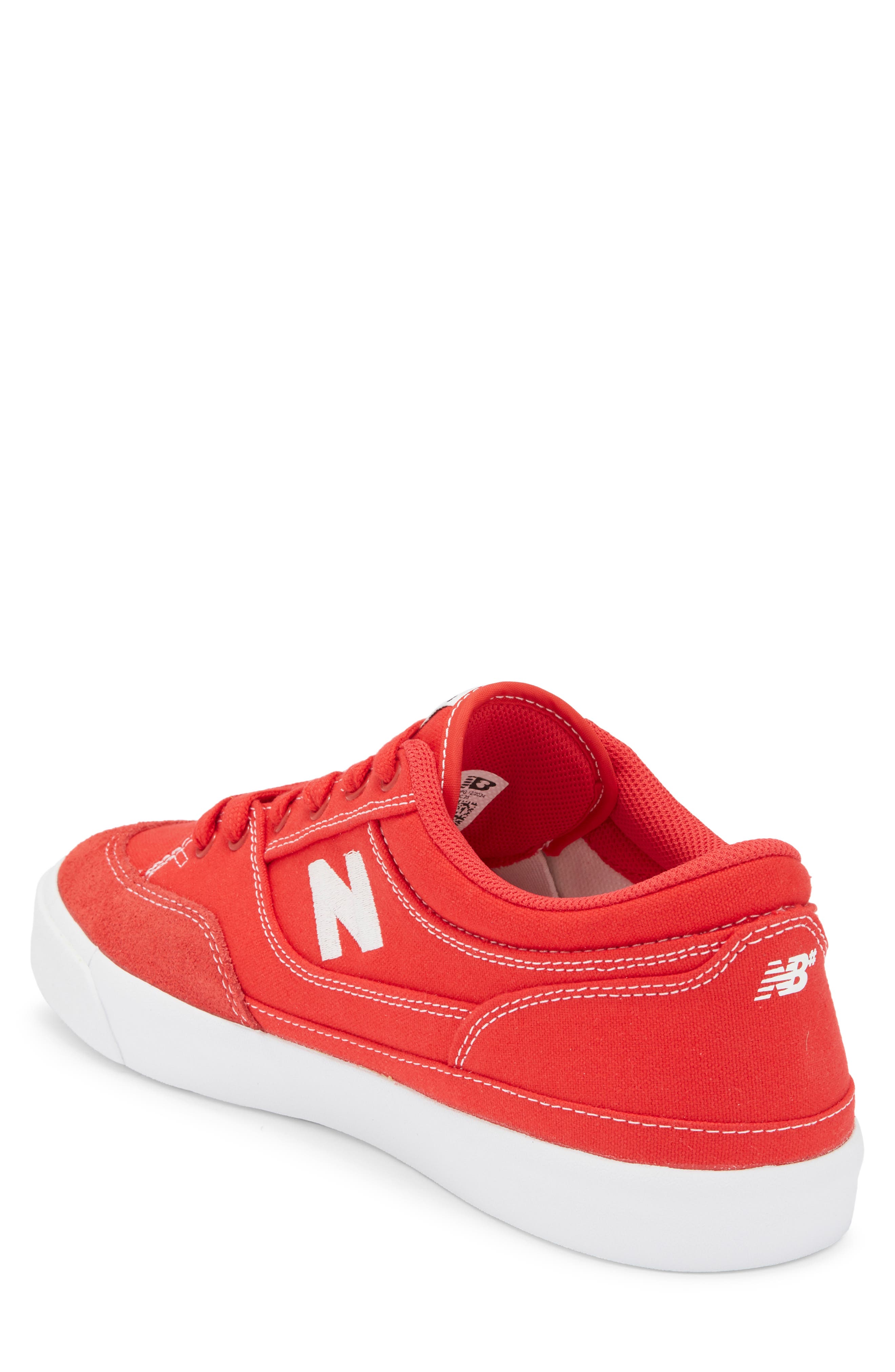 New Balance 417 Low Top Sneaker, Alternate, color, Red/ White