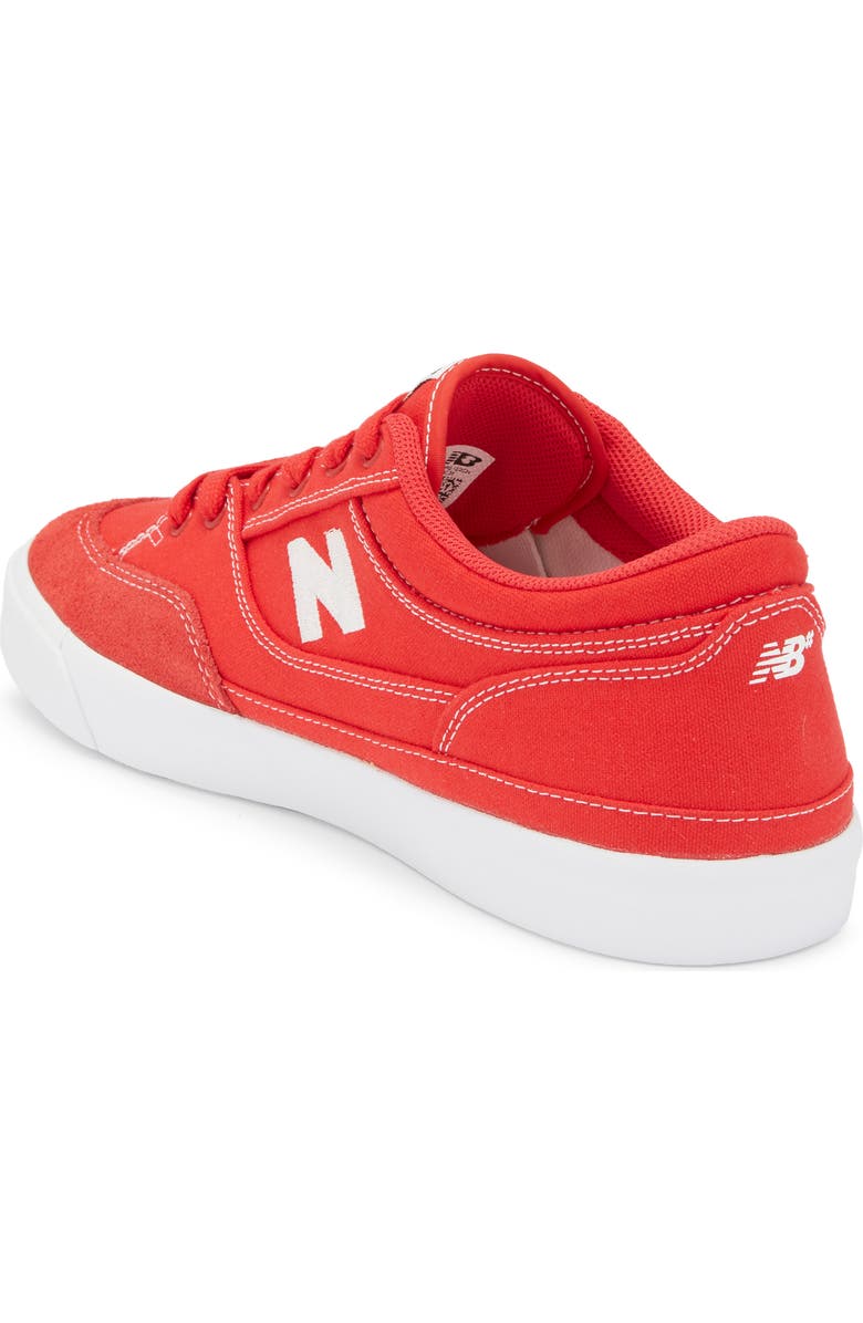 New Balance 417 Low Top Sneaker, Alternate, color, Red/ White