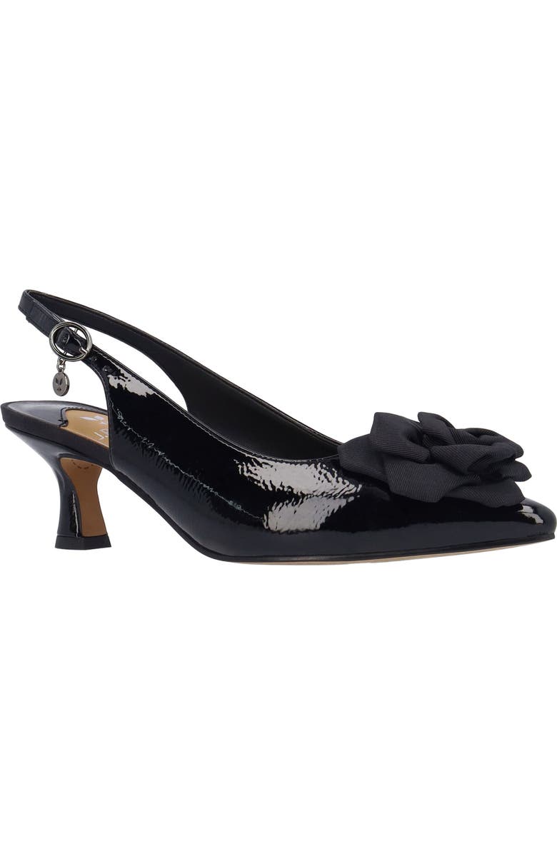 J. Reneé Kendry Slingback Pump, Main, color, Black