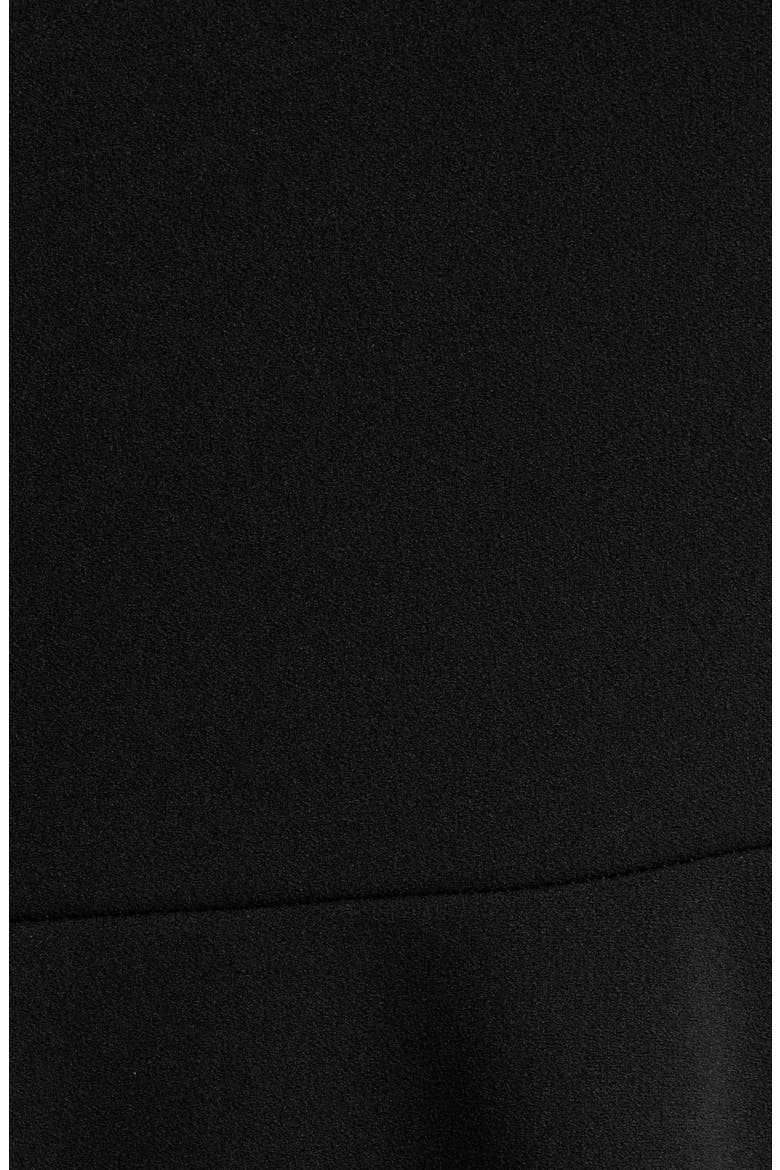 Bow Front Sleeveless Minidress, Alternate, color, BLACK