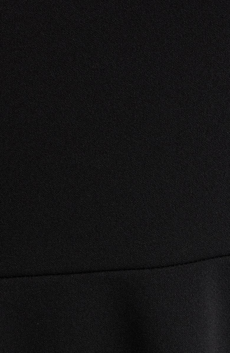 Jump Apparel Bow Front Sleeveless Minidress, Alternate, color, Black