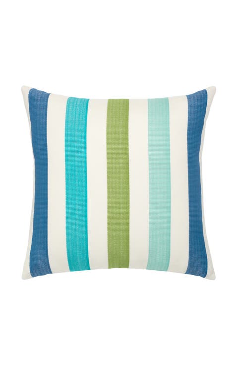 Rhodes Stripe Indoor & Outdoor Woven Accent Pillow