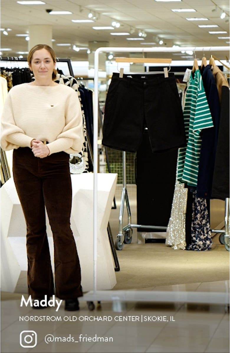 Noah Stretch Twill Flat Front Shorts, sales video thumbnail