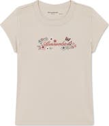 abercrombie kids Kids' Floral Logo Raglan