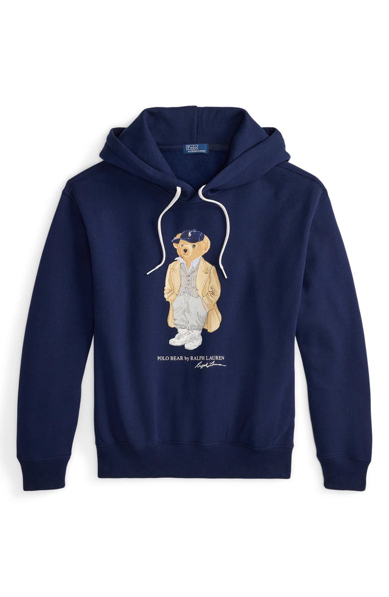 Polo Ralph Lauren Polo Bear Fleece Hoodie, Alternate, color,