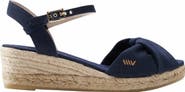VISCATA Farella Canvas Espadrille Sandal Wedges