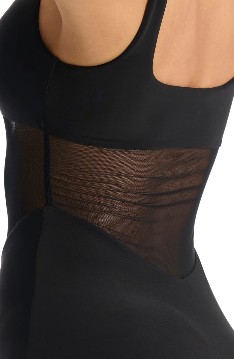 Naked Wardrobe The Smokeshow Maxi Dress, Alternate, color, Black