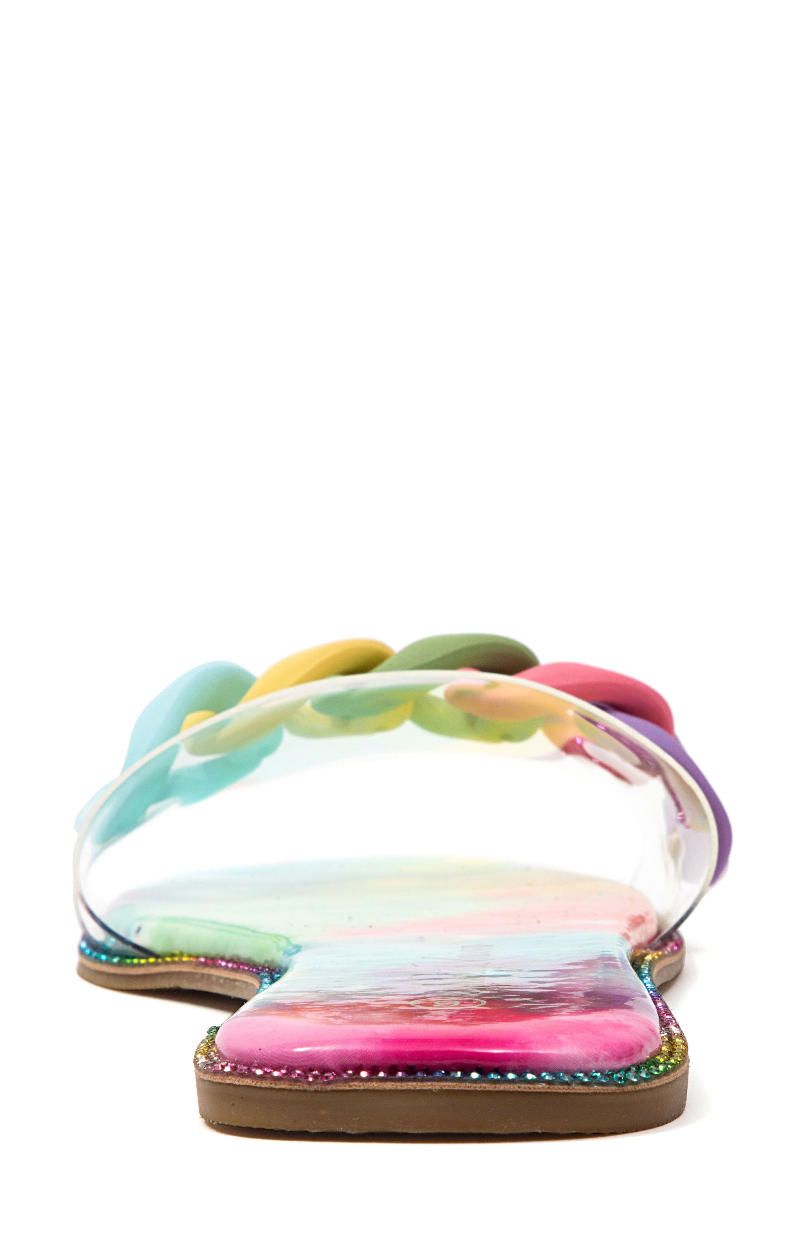 NINETY UNION Tampa Slide Sandal, Alternate, color, Blue Multi