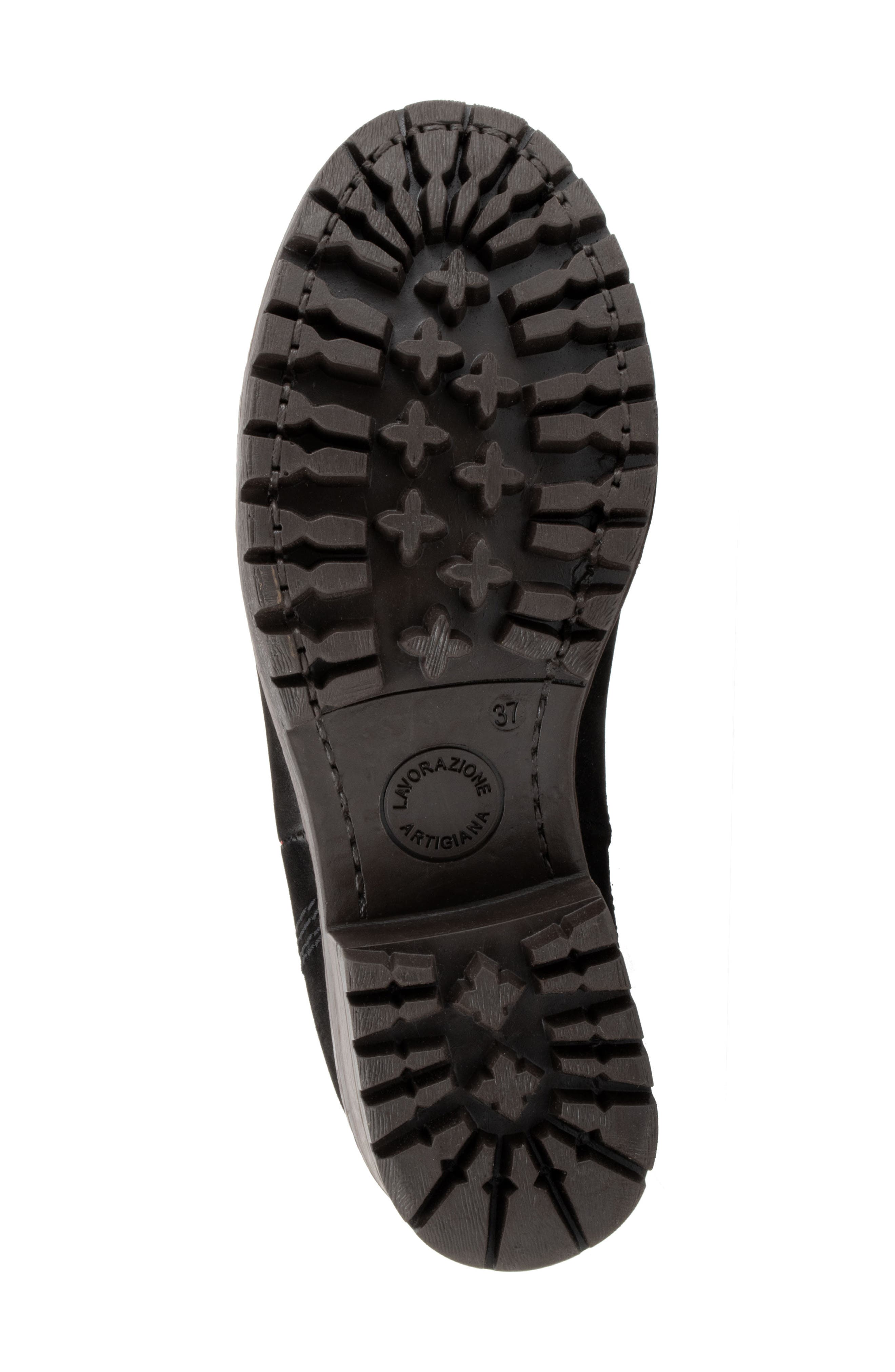 Bueno Florida Chelsea Boot, Alternate, color, Black Nubuck/ Khaki