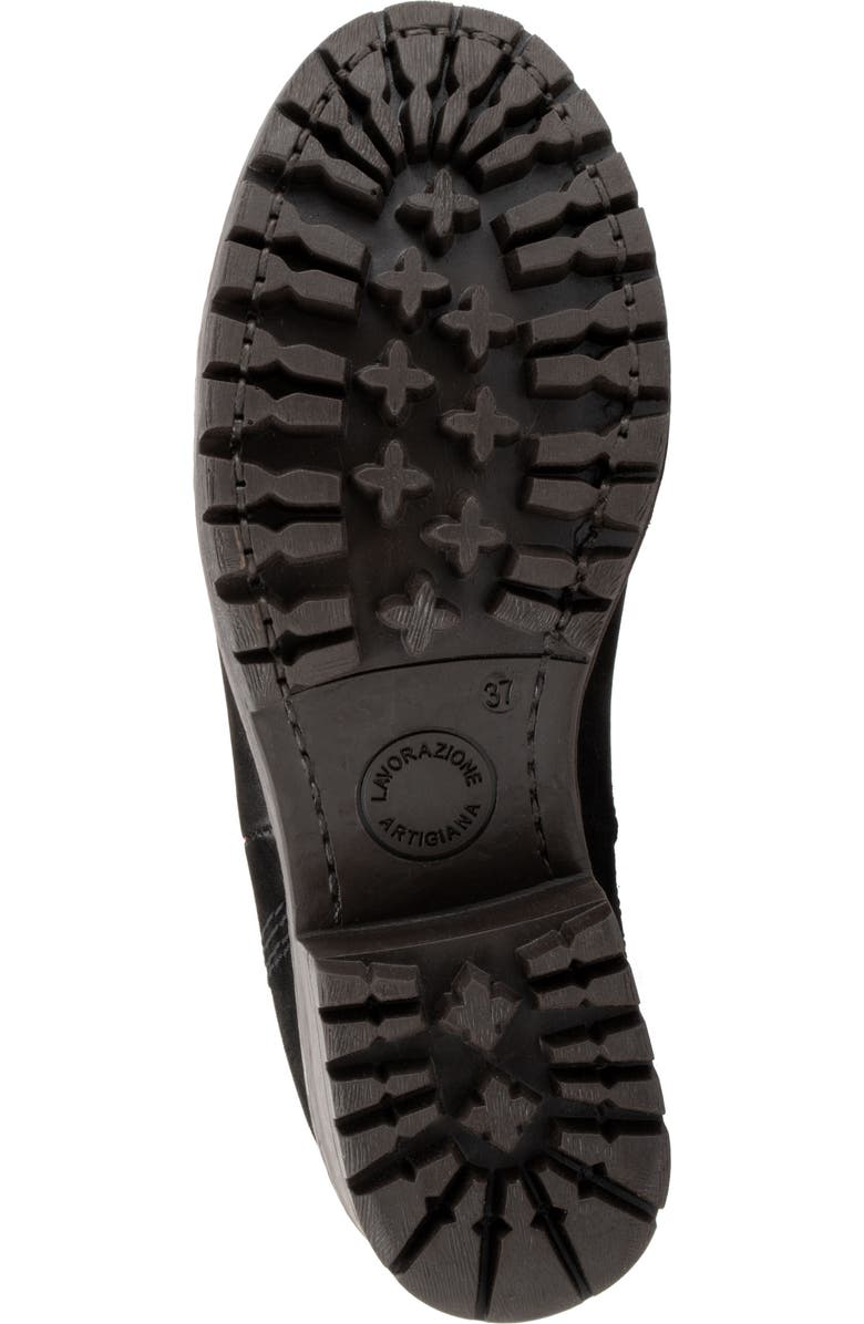 Bueno Florida Chelsea Boot, Alternate, color, Black Nubuck/ Khaki