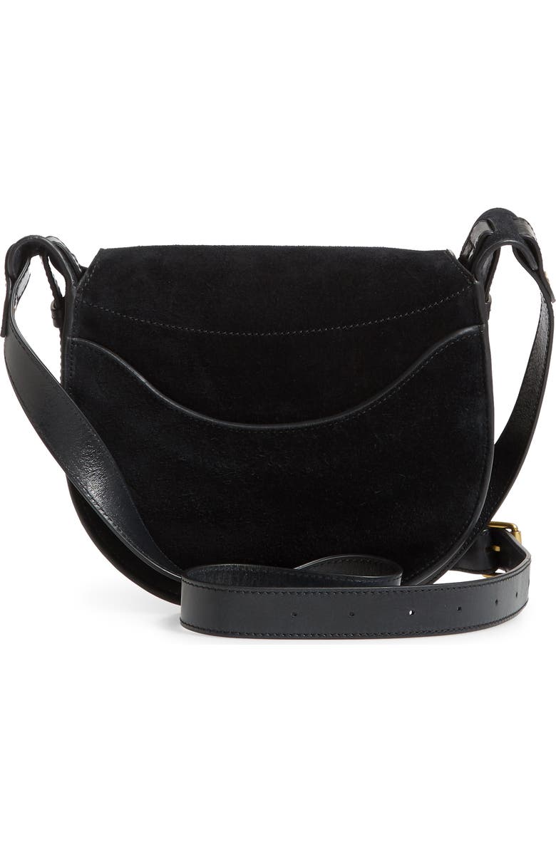 Isabel Marant Botsy Calfskin Suede Shoulder Bag, Alternate, color,