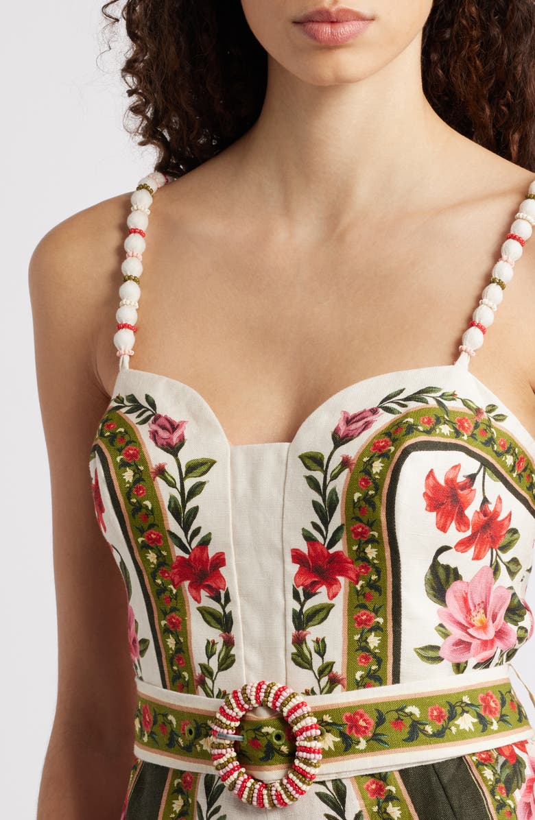 FARM Rio Wonder Rio Sand Sleeveless Jumpsuit, Alternate, color, Sand