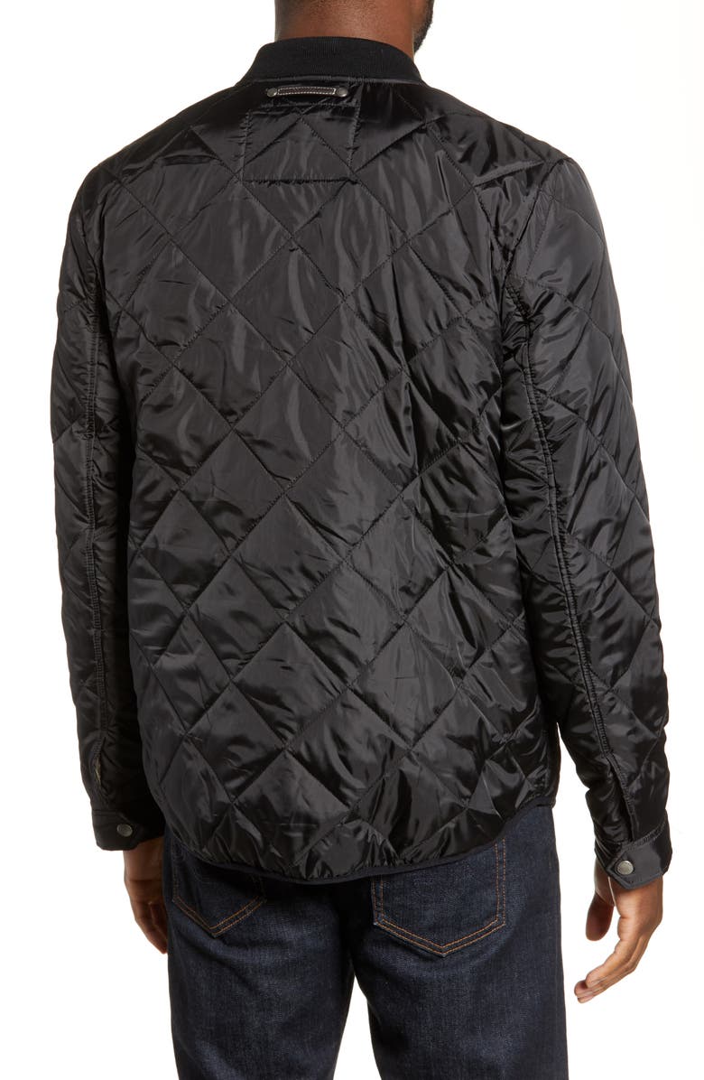 Cole Haan Quilted Water Resistant Jacket, Alternate, color, 