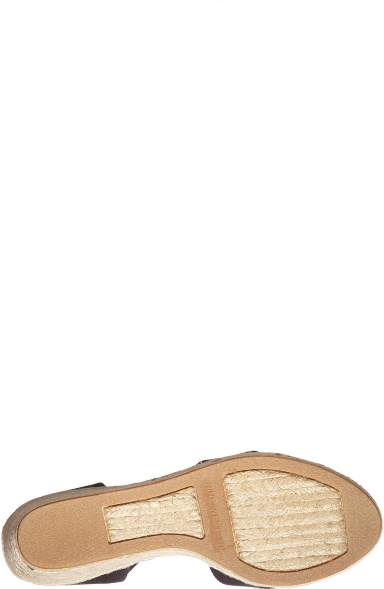 Nine West 'Renu' Espadrille Wedge Sandal, Alternate, color,