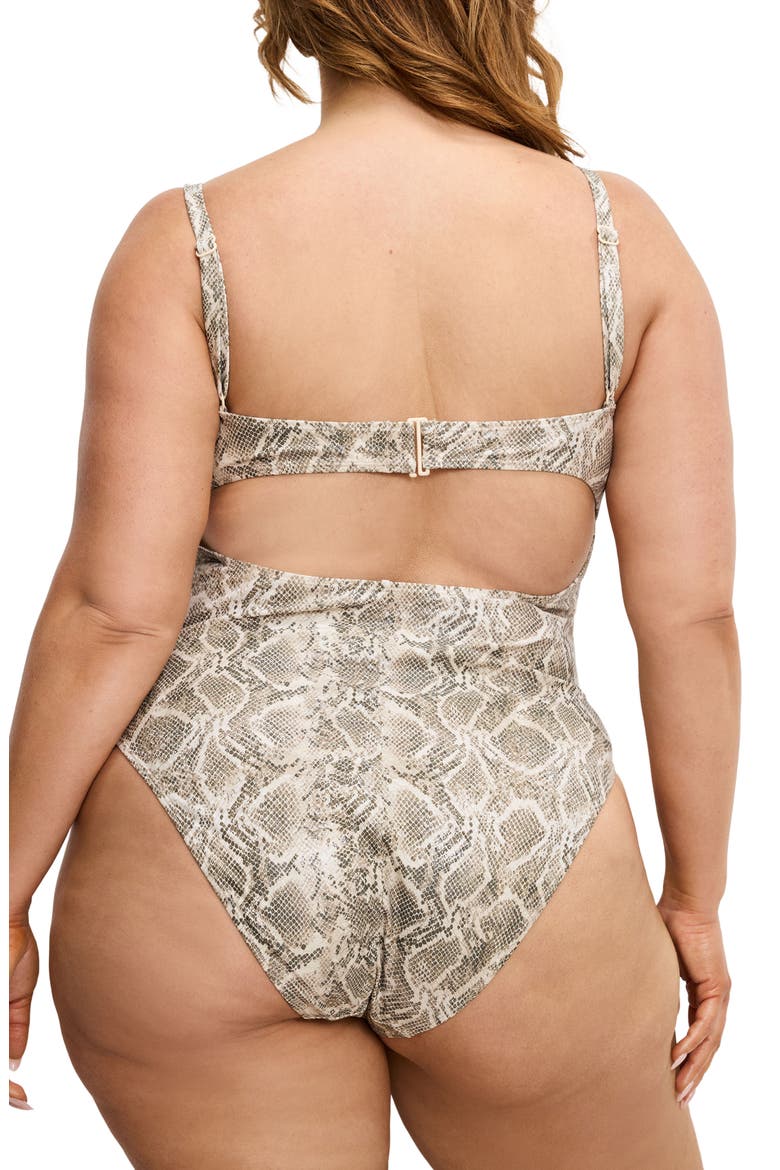 Underwire One-Piece Swimsuit, Alternate, color, SSP PRINT001