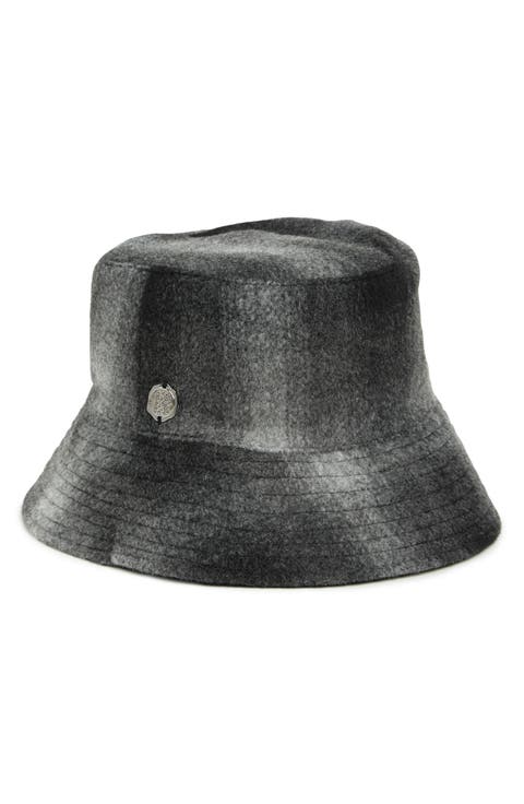 Reversible Plaid Bucket Hat