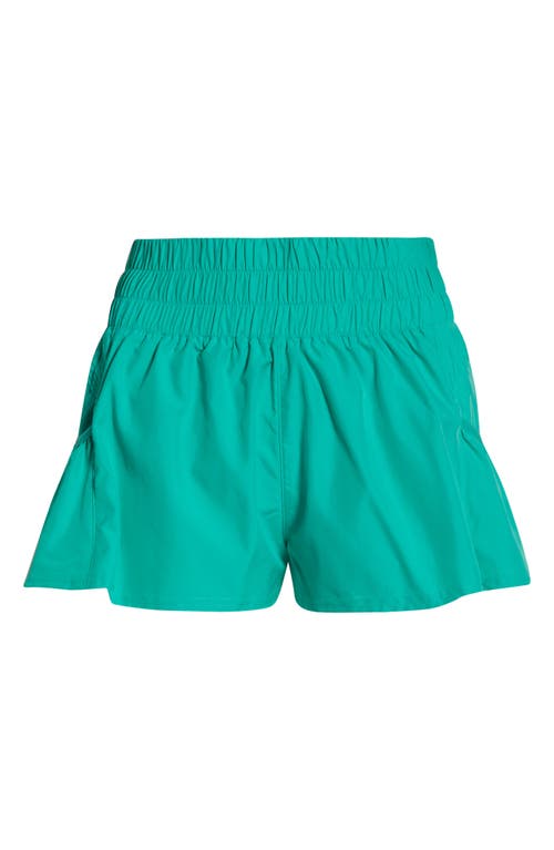Free People Fp Movement Get Your Flirt On Shorts In Blue