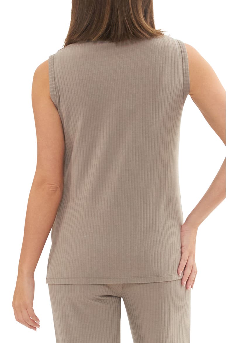 Peter Rib Maternity/Nursing Tank, Alternate, color, TAUPE
