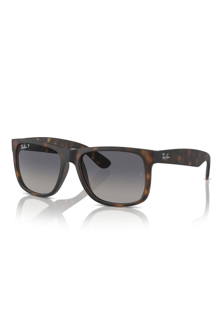 Justin 54mm Polarized Sunglasses, Alternate, color, BLUE HAVANA