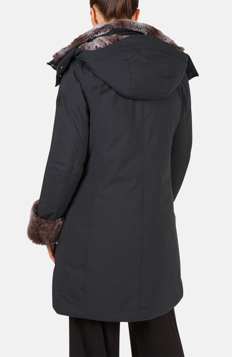 Save The Duck Samantah Faux Fur Water Repellent Hooded Parka, Alternate, color, 