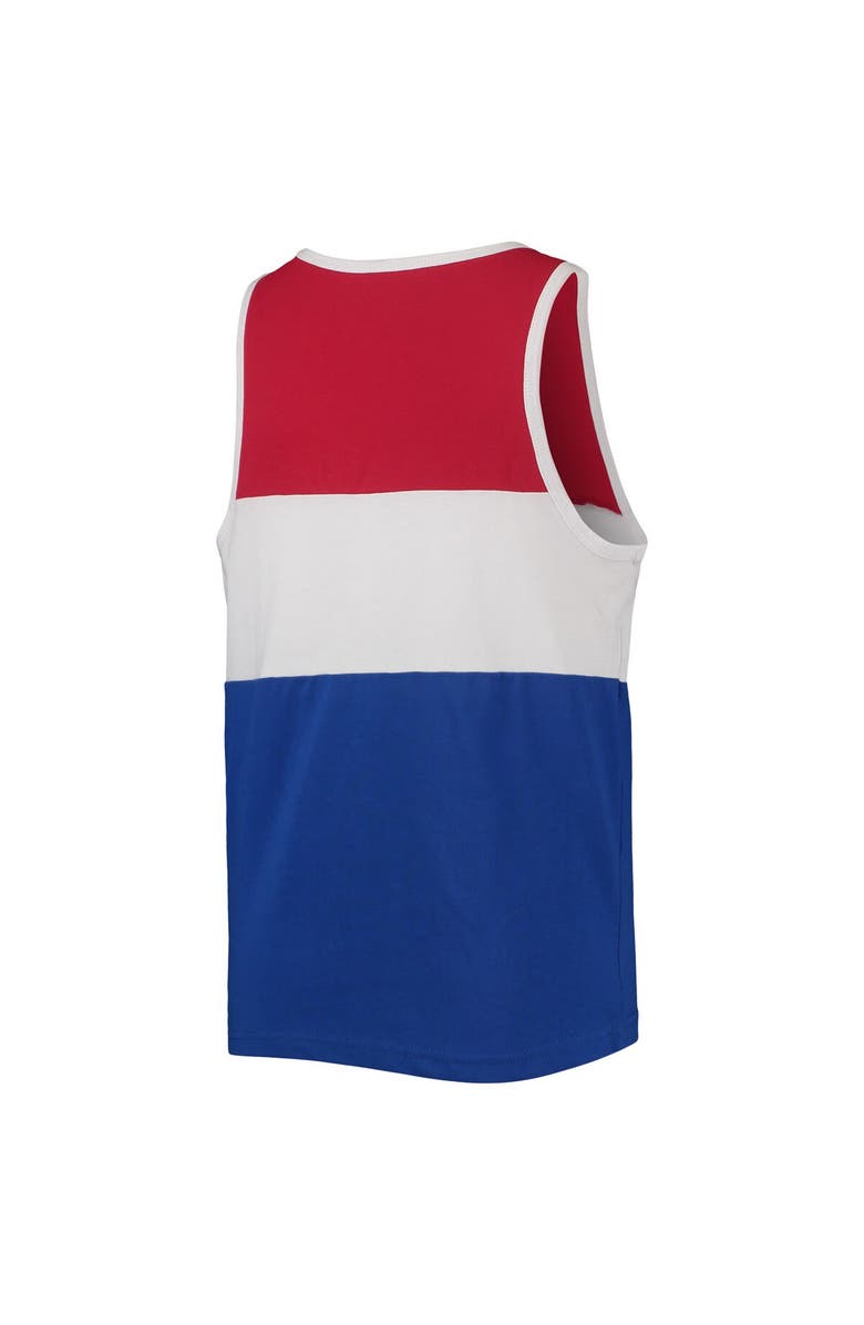Mitchell & Ness Youth Mitchell & Ness Royal/Red Philadelphia 76ers Hardwood Classics Special Script Tank Top, Alternate, color, 