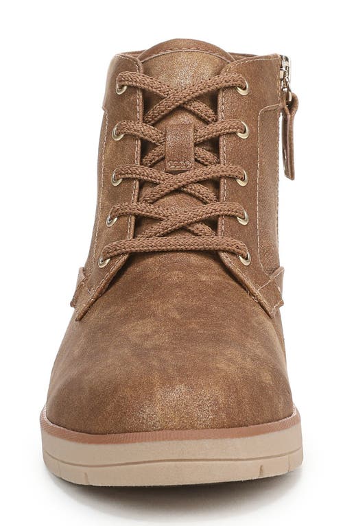 Dr. Scholl's Northstar Lace-up Bootie In Brown