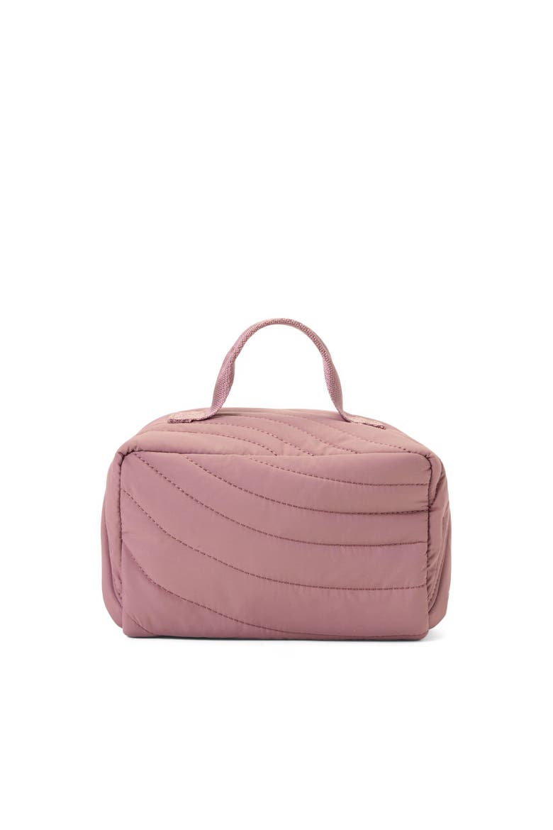 Set Wave Accordion Travel Organizer, Alternate, color, Rose Quartz Wave Puff