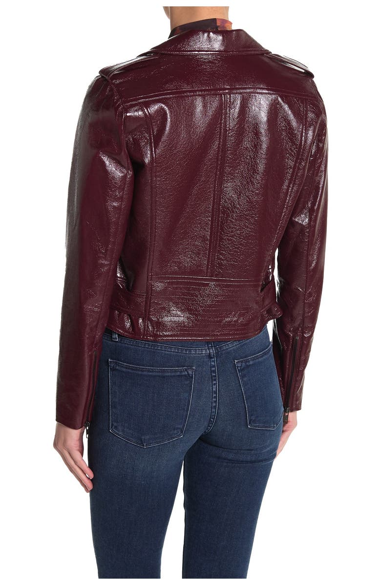 Parker Cooper Faux Leather Jacket, Alternate, color, 