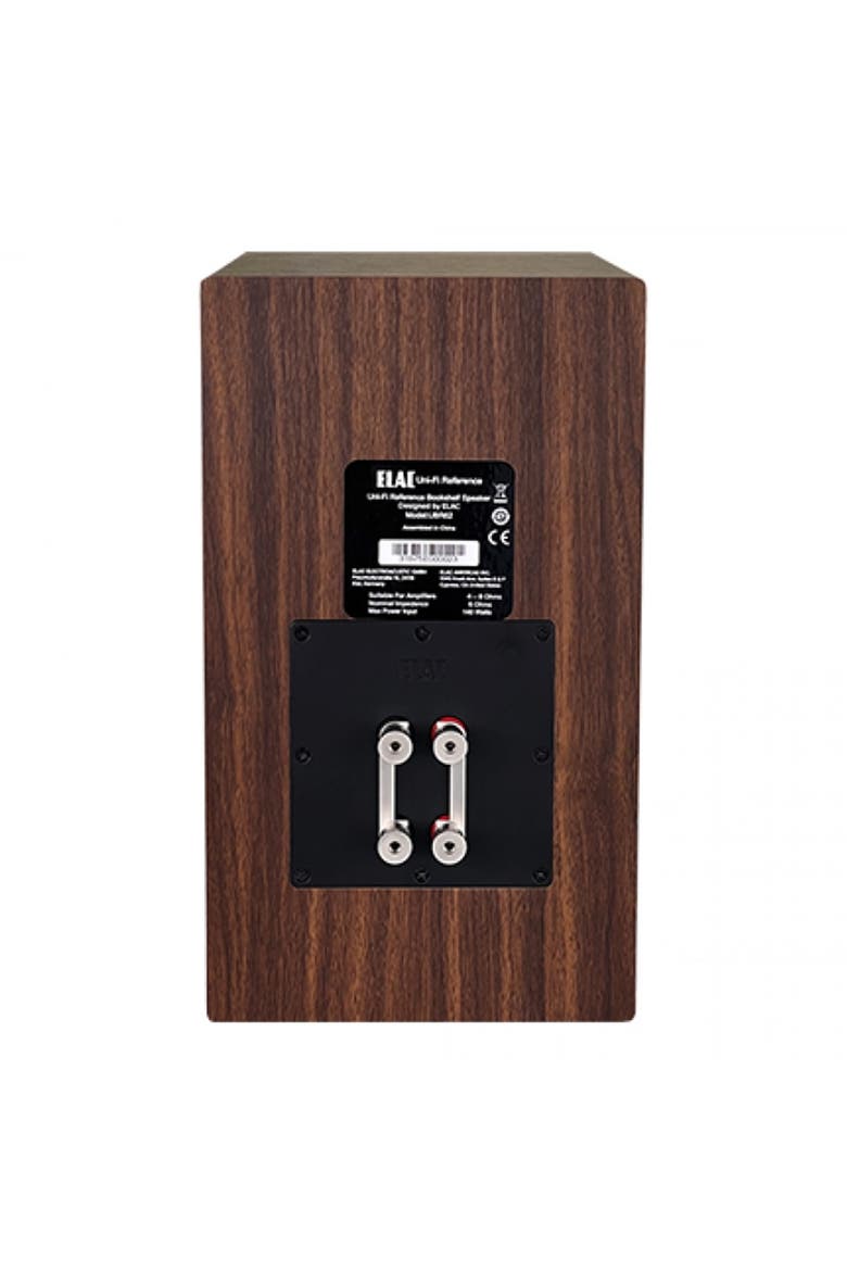 UBR62 6.5 Inch Bookshelf Speakers - Pair, Alternate, color, Walnut