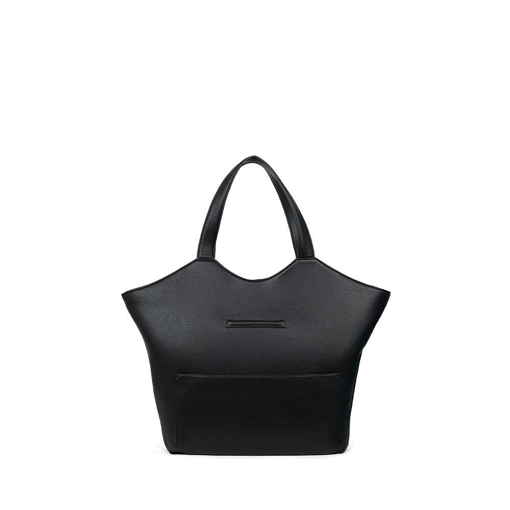 Lambert The Sheila - Vegan Leather Tote Bag, Alternate, color, Black