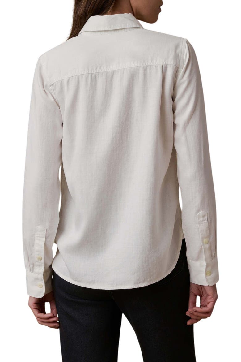 Tried & True Chambray Classic Shirt, Alternate, color, WHITE