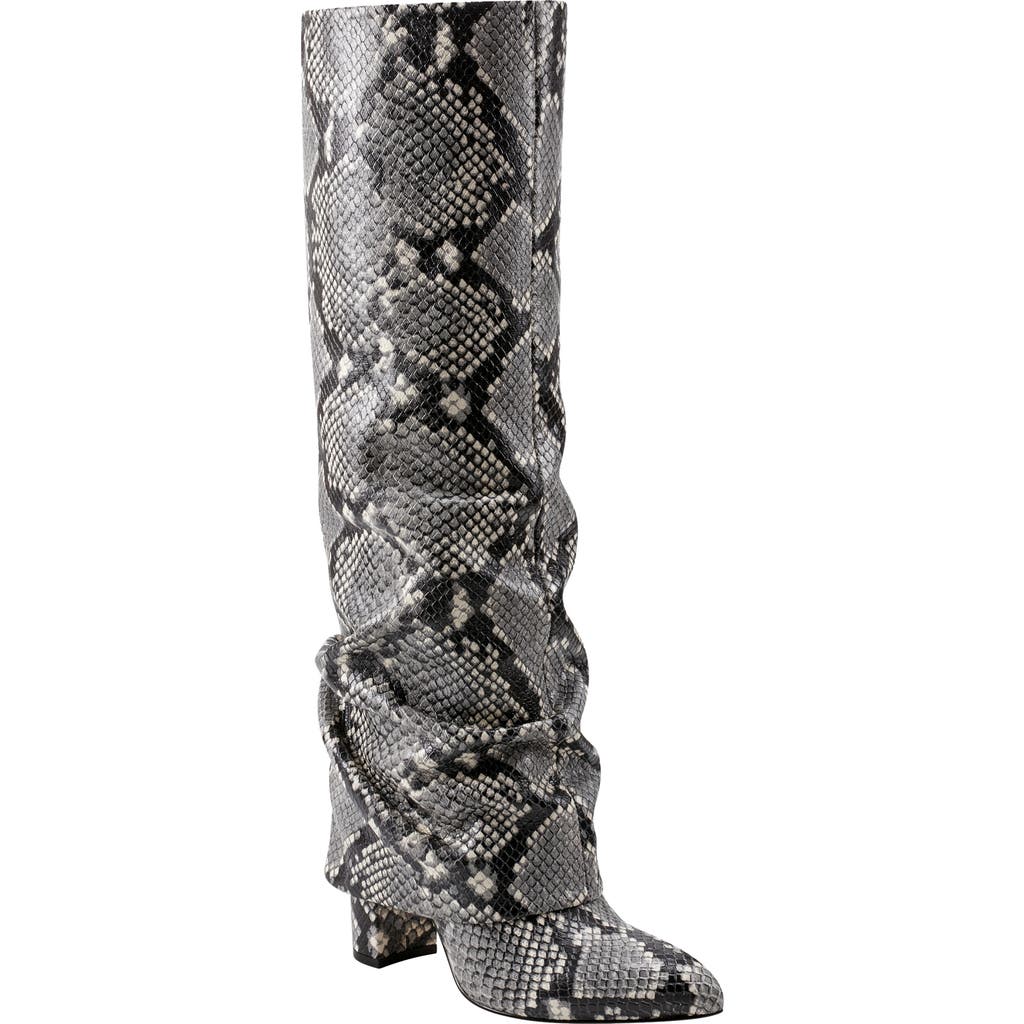 Marc Fisher Ltd Lalita Foldover Shaft Pointed Toe Knee High Boot