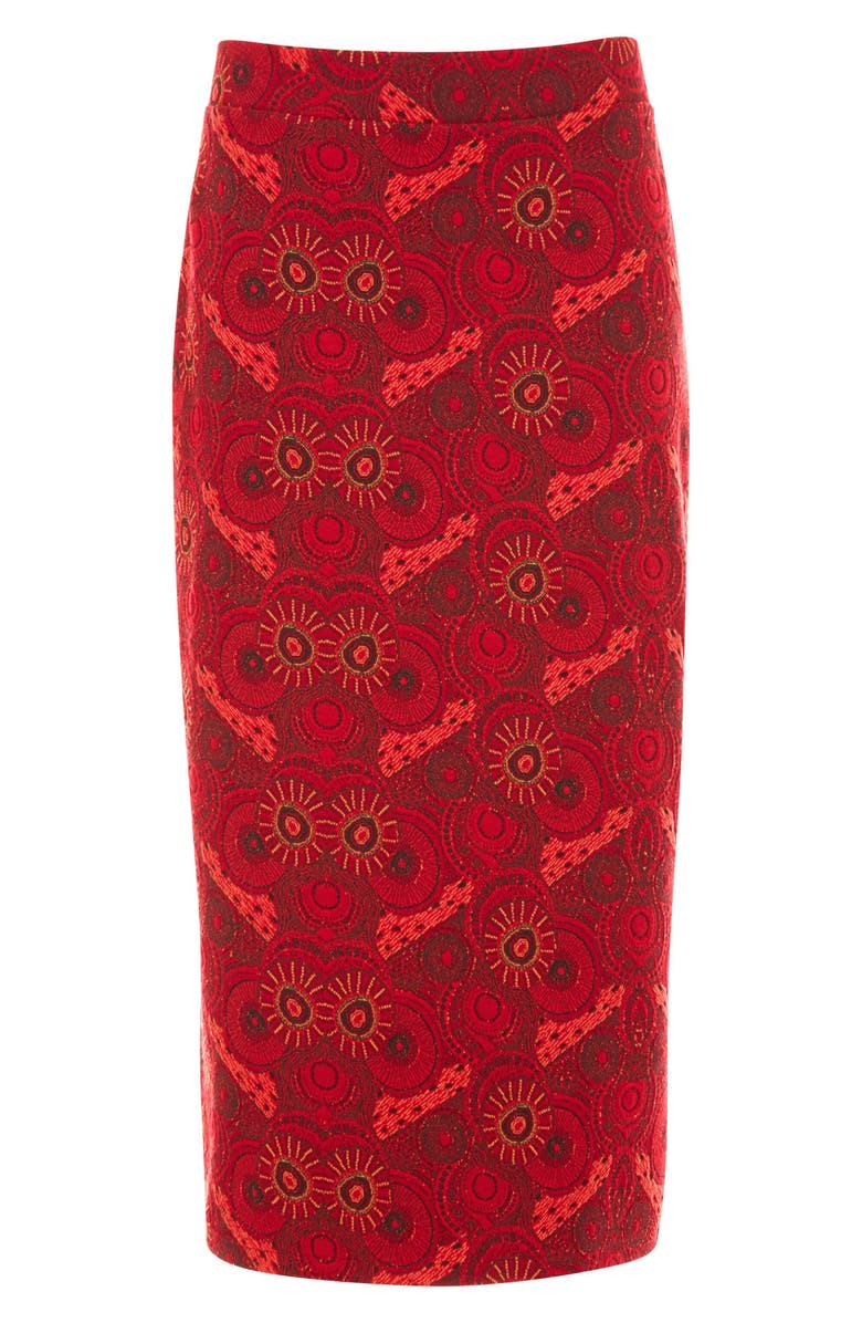 KAHINDO Banjul Jacquard Skirt, Alternate, color, 