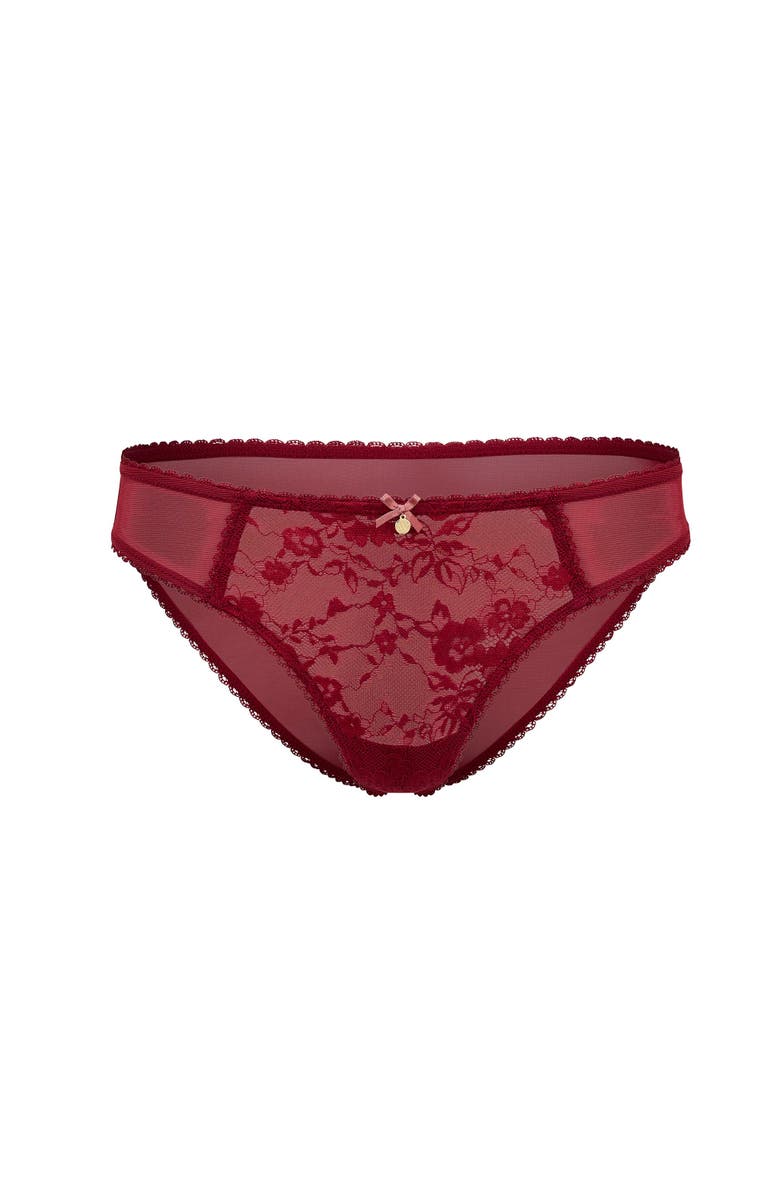 Adore Me Alexiane Cheeky Panties, Alternate, color, Dark Red