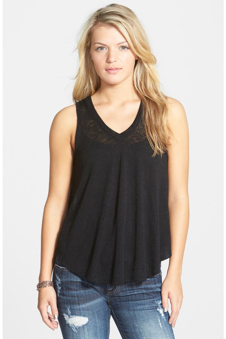 Slub Swing Tank, Main, color, BLACK