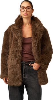 Gottex Beach Life The Luxe Faux Fur Coat