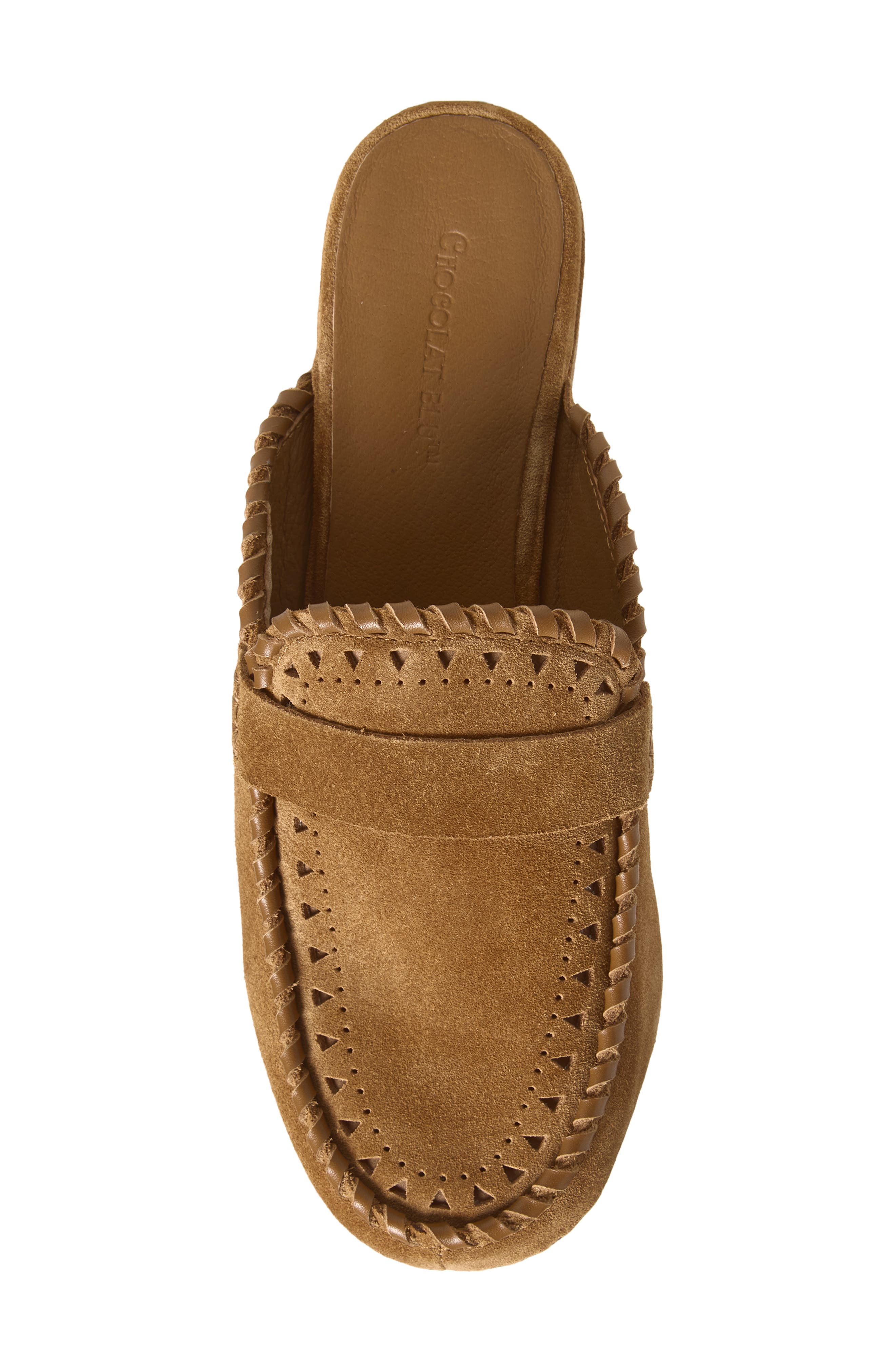 Welsh Wedge Mule, Alternate, color, CAMEL SUEDE