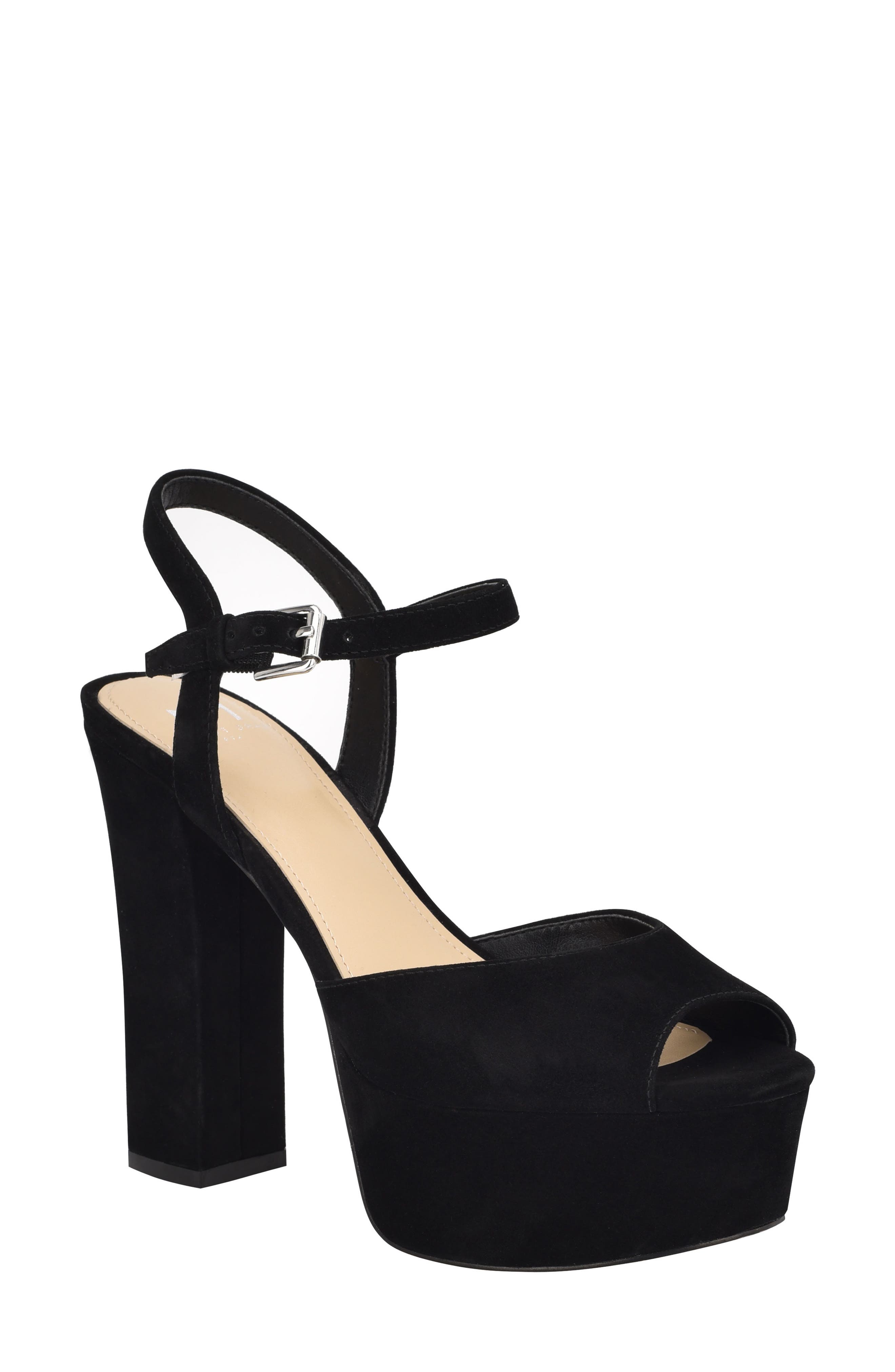 Marc Fisher LTD Stacey Platform Sandal, Main, color, 