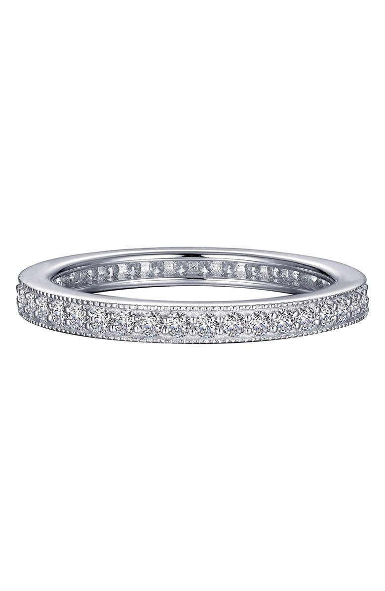 Lafonn Stackable Eternity Band Ring, Main, color,
