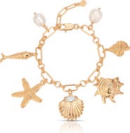 Ettika Oceanic Dreams Charm Bracelet