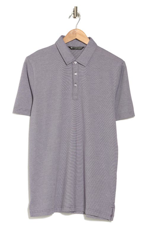 Travismathew Travis Mathew The Zinna Polo Shirt In Purple