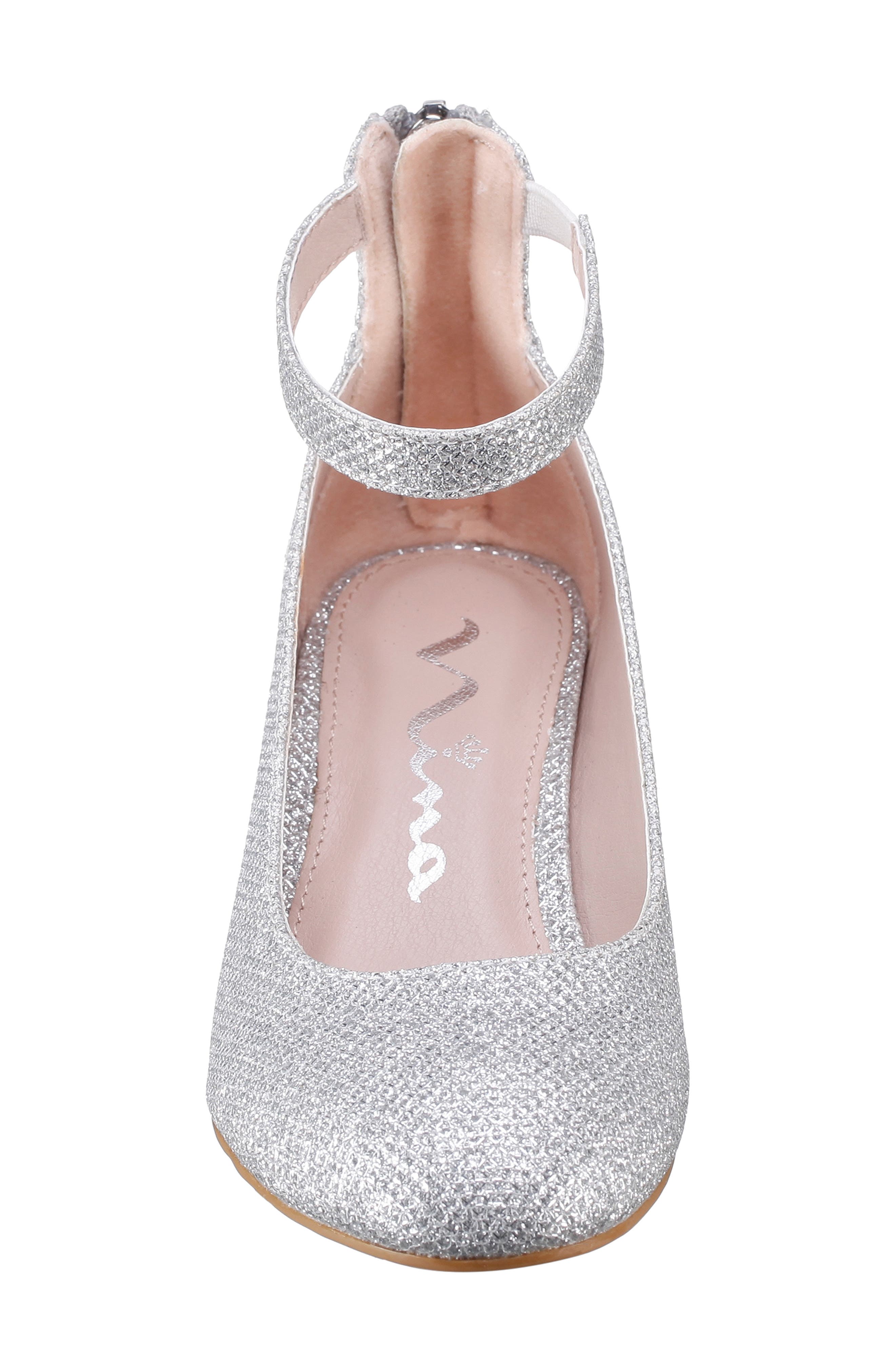 Florious Metallic Flat, Alternate, color, SILVER