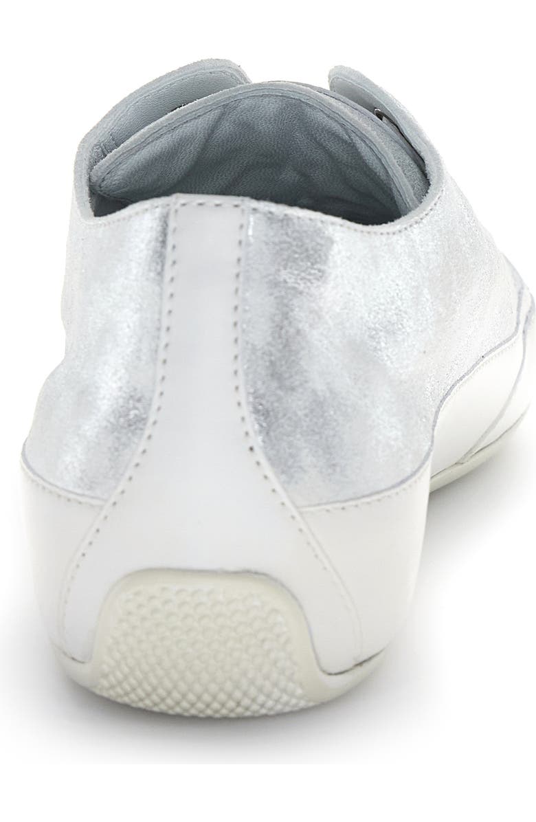 Candice Cooper Twist Sneaker, Alternate, color, White Silver