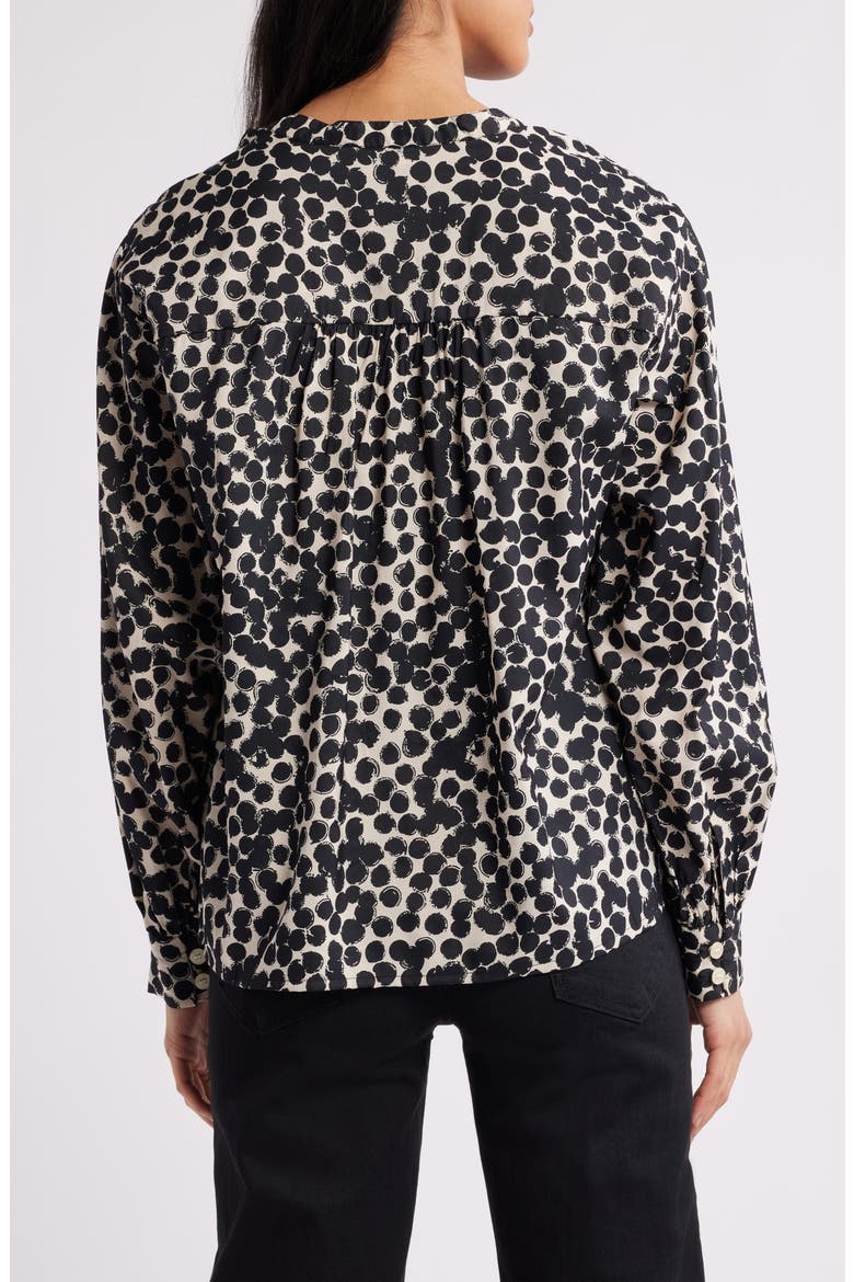 Animal Print Top, Alternate, color, FOG