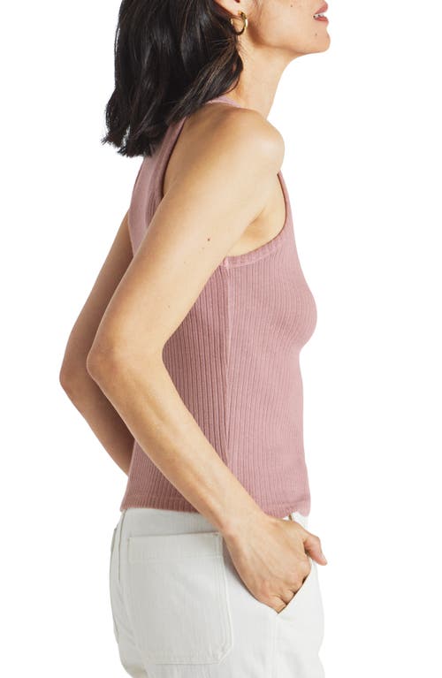 Splendid Ribbed Tank Top In Lotus