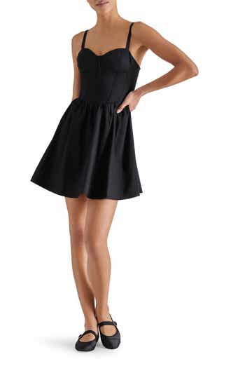 Steve Madden Rhoda Corset Fit & Flare Minidress